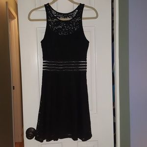A black dress
